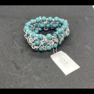 Hannah - Faux Turquoise Bracelet